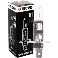 10x TECPO H1 Glühbirnen 12V 55W  P14.5S