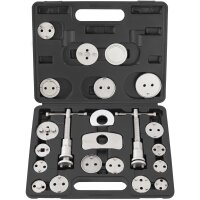 TECPO Bremskolben Rücksteller Satz 22-tlg. + UNEX Bremsenreiniger 500 ml + ATE Bremsflüssigkeit SL6, 1L
