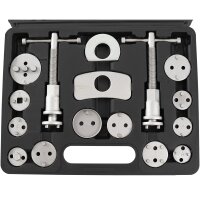 TECPO Bremskolben Rücksteller Satz 22-tlg. + UNEX Bremsenreiniger 500 ml + ATE Bremsflüssigkeit SL6, 1L