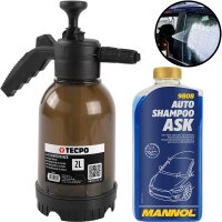 TECPO Schaumsprüher 2L + MANNOL Auto Shampoo ASK 1L