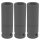 3x TECPO Kraft-Steckschlüssel-Einsatz, tief, 22 mm