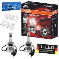 OSRAM H7 NIGHT BREAKER LED StVZO-Konforme LED-Nachrüstlampe mit Glassockel