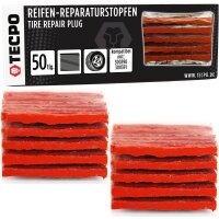 100x TECPO Reifen Flicken Reparaturstopfen...