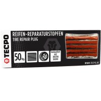 100x TECPO Reifen Flicken Reparaturstopfen Vulkanisierstreifen