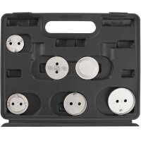 TECPO Bremskolben Rücksteller Satz 22-tlg. + UNEX Bremsenreiniger 500 ml + MANNOL Brake Fluid DOT-4 1L