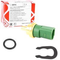 FEBI Sensor, Kühlmitteltemperatur + TECPO Kühlerfrostschutz Rosa/Pink, 5 Liter