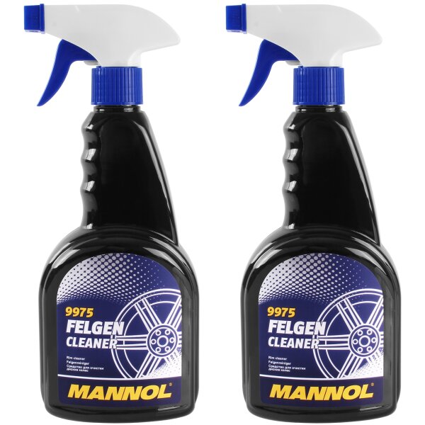 2x MANNOL 9975 Felgen Cleaner, 500 ml