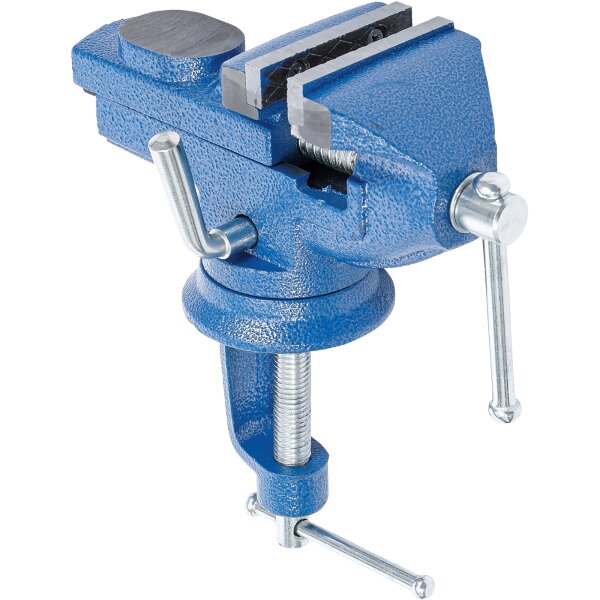 BGS DIY Tisch-Schraubstock | mit Amboss | Backen 60mm