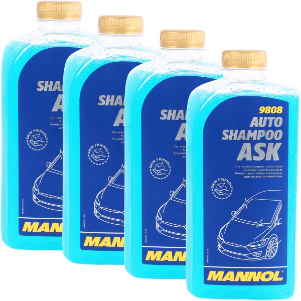 MANNOL Auto Shampoo ASK, 4x1 Liter