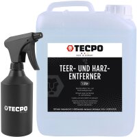 TECPO Teerlöser und Harz Entferner 5L + HDPE Handsprüher