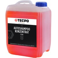TECPO Autoshampoo Konzentrat 5L + Schaumsprüher Foamya 1L