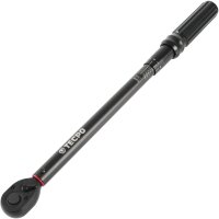 TECPO Drehmomentschlüssel 1/2" 20-200 Nm + Kraft Schoneinsatz Satz 17-19-21 mm Stecknüsse