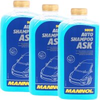 MANNOL Auto Shampoo ASK, 3x1 Liter