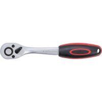 TECPO Kraft Steckschlüssel Satz 1/2" SW 10-32 mm + KRAFTMANN Umschaltknarre | feinverzahnt | 12,5 mm (1/2")