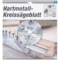 3x BGS DIY Hartmetall-Kreissägeblatt, Ø 350 mm