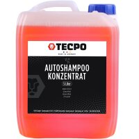 TECPO Autoshampoo Konzentrat 5L + HDPE Sprühflasche...