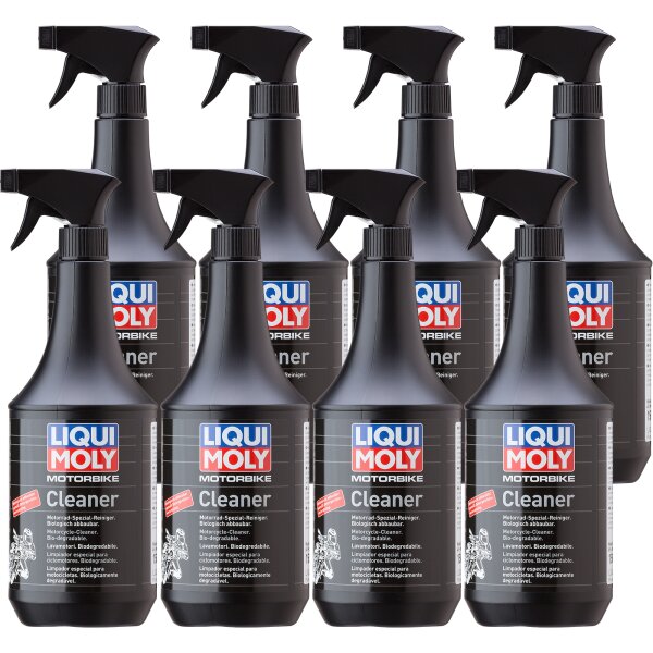 8x LIQUI MOLY 1509 Motorbike Cleaner , 1L