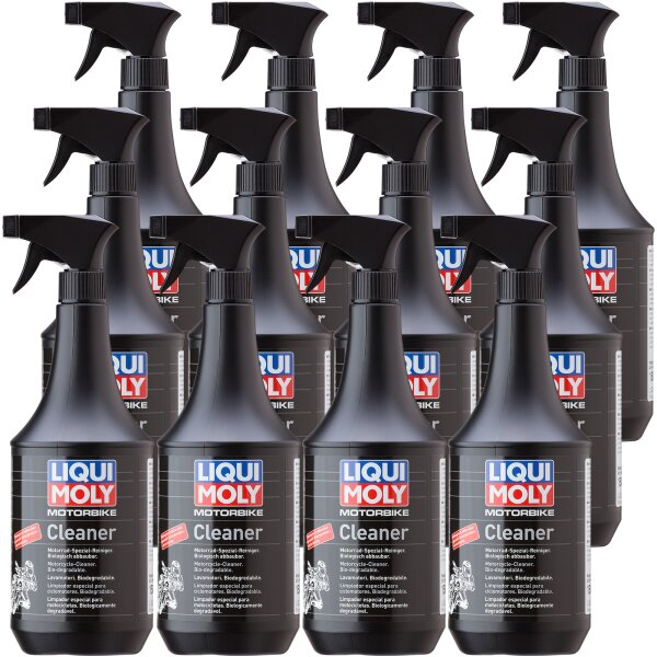 12x LIQUI MOLY 1509 Motorbike Cleaner , 1L