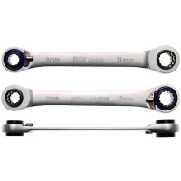 BGS Ratschen-Ringschlüssel "4 in 1" | SW 8...