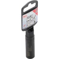 BGS Zündkerzen-Einsatz Sechskant | Antrieb Innenvierkant 10 mm (3/8") | SW 14 mm