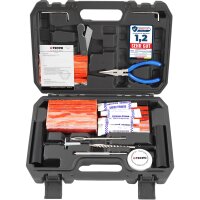 TECPO Reifenreparatur Set 78-teilig Reifen Flickzeug...