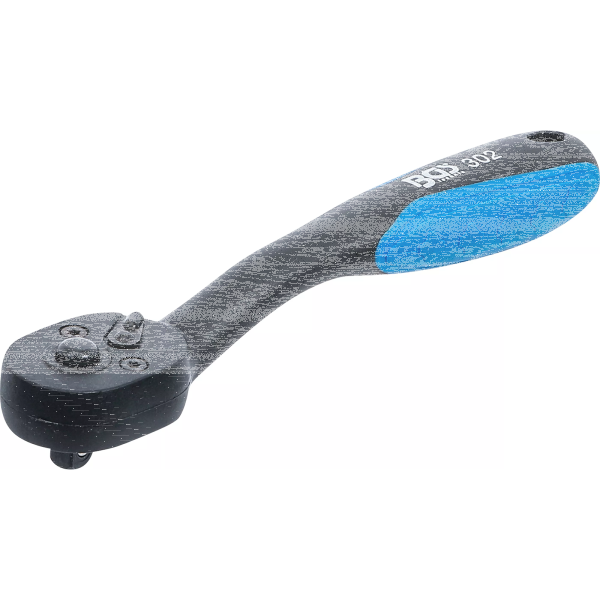 BGS Umschaltknarre, kunststoff-ummantelt | Abtrieb Außenvierkant 6,3 mm (1/4")