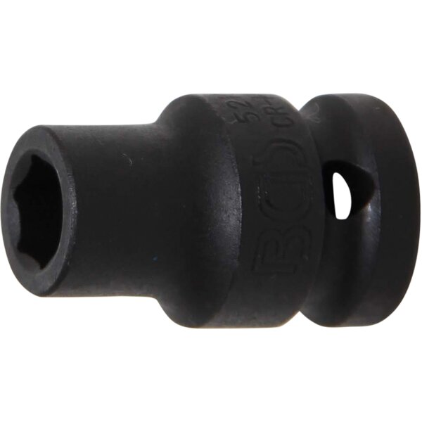 BGS Kraft-Steckschlüssel-Einsatz Sechskant | Antrieb Innenvierkant 12,5 mm (1/2") | SW 10 mm