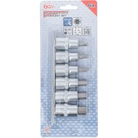 BGS Innensechskant Bit-Einsatz-Set, 6-14 mm, 12,5 (1/2") 6-tlg.