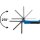 BGS COB LED Akku Knicklampe, 5W Handlampe, magnetisch