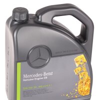 5W-30 Mercedes Benz Motoröl MB 229.51, 5 Liter A000989940213