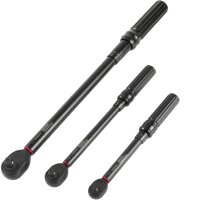 TECPO Drehmomentschlüssel-Satz, 3-tlg. 1/4" 5-25 Nm, 3/8" 10-60 Nm, 1/2" 20-200 Nm