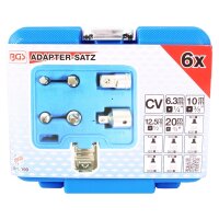 BGS Steckschlüssel Adapter Satz Stecknuss Set 1/4 3/8 1/2 auf 3/4 Zoll