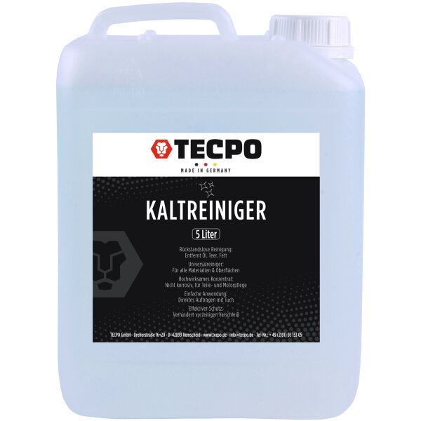 TECPO Kaltreiniger 5L Motorreiniger