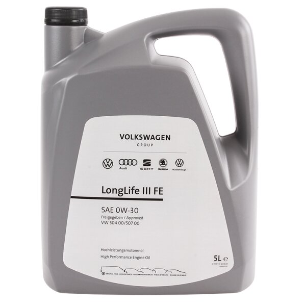 OE VAG 0W-30 Motoröl LongLife III 3 FE, 5 Liter