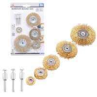 BGS DIY Stahldraht-Bürsten-Satz | Ø 25 - 75...