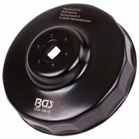 BGS Ölfilterkappe 108 mm x 15-kant