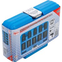 BGS Kraft-Steckschlüssel-Einsätze 12.5 mm 1/2", 10-tlg.