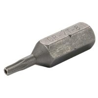 BGS Bit T8 mit Bohrung, 6,3 (1/4)