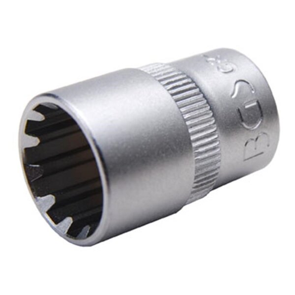 BGS Steckschlüssel-Einsatz "Gear Lock", 6,3 (1/4), 8 mm
