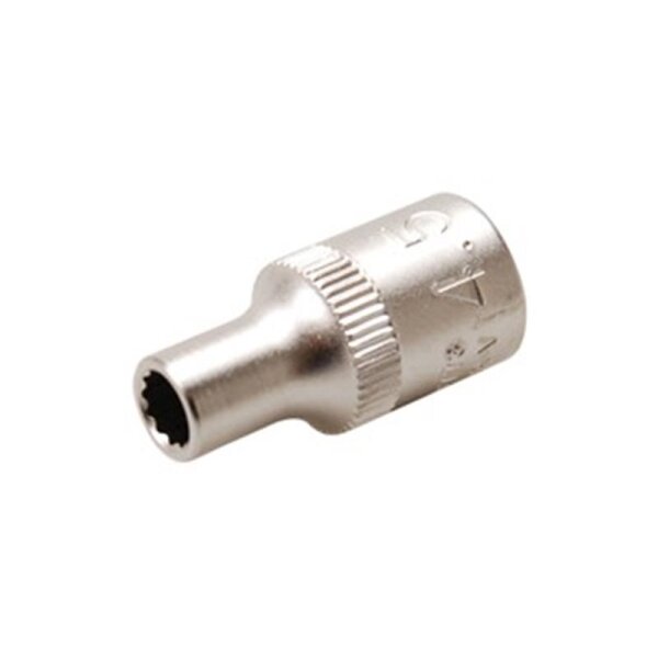 BGS Steckschlüssel-Einsatz, 6,3 (1/4), 12-kant, 4,5 mm