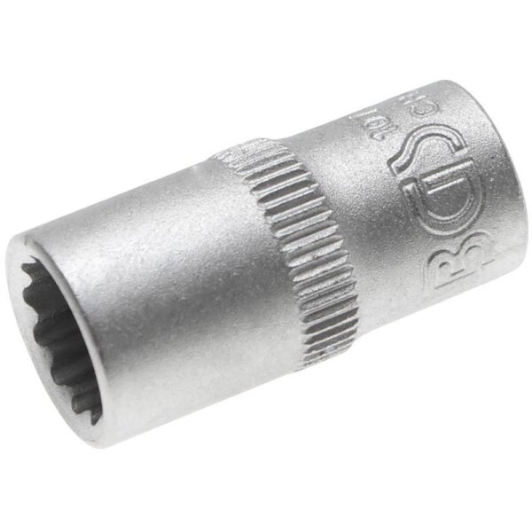 BGS Steckschlüssel-Einsatz, 6,3 (1/4), 12-kant, 8 mm