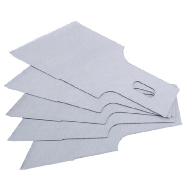 BGS Ersatz-Schaberklingen 0,6x16 mm x 53°, 5er Set, für Art. 364