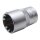 BGS Steckschlüssel-Einsatz "Gear Lock", 6,3 (1/4), 5,5 mm