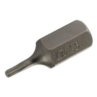 BGS T-Profil Bit ohne Bohrung, 30 mm lang, T10, 10 (3/8)
