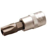 BGS Bit-Einsatz, 6,3 (1/4), T-Profil mit Bohrung, T45