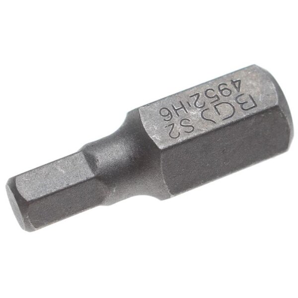 BGS Innen-6-kant-Bit, 30 mm lang, 6 mm, 10 (3/8)