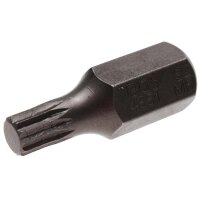 BGS Innenvielzahn-Bit, 30 mm lang, M6, 10 (3/8)
