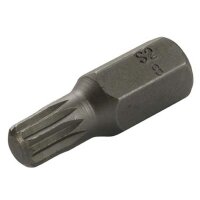 BGS Innenvielzahn-Bit, 30 mm lang, M8, 10 (3/8)