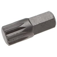 BGS Innenvielzahn-Bit, 30 mm lang, M12, 10 (3/8)
