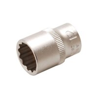 BGS Steckschlüssel-Einsatz, 6,3 (1/4), 12-kant, 12 mm